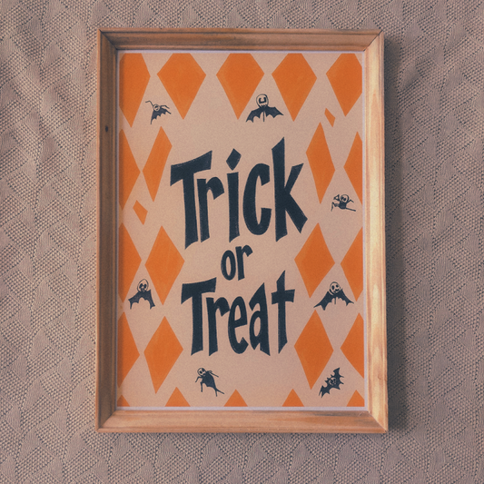 Trick or Treat - Halloween Art